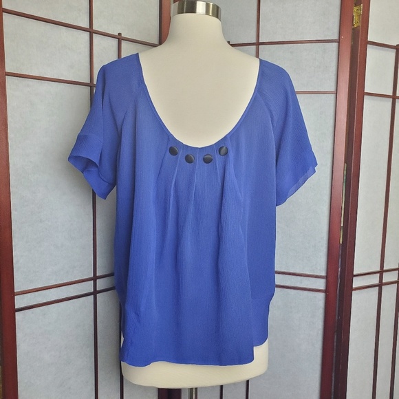 NWOT - Soft Surroundings - 100% Silk Royal Blouse! - Picture 5 of 8